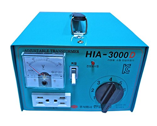 Hanil Ring Core Step Up transformer 3000 Watts Heavy Duty AC 100v~120v to 220v pure trans type 3KW