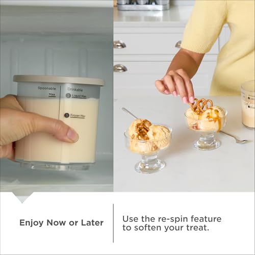 BLACK+DECKER Ice Cream Maker – 1-Pint Freezer-Bowl Churner — view 10