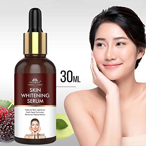 Image of INTIMIFY Face Serum For Women, Vitamin C Serum For Glowing Skin, Dry Skin & Oily Skin Skin Whitening, Brightening & Lightening, Suitable For All Skin Types (30 ml) Pack of 1