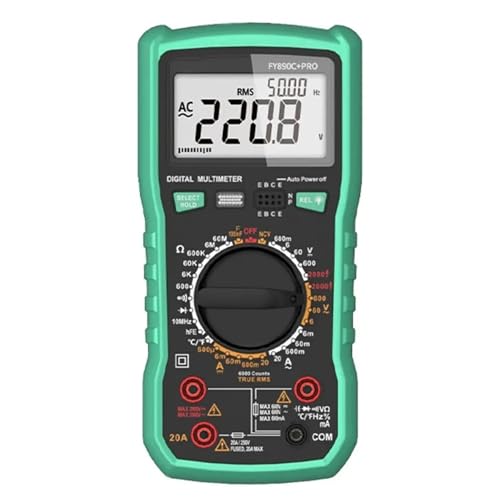 Multimètre photovoltaïque FY890C+ PRO 2000V pour tension minière