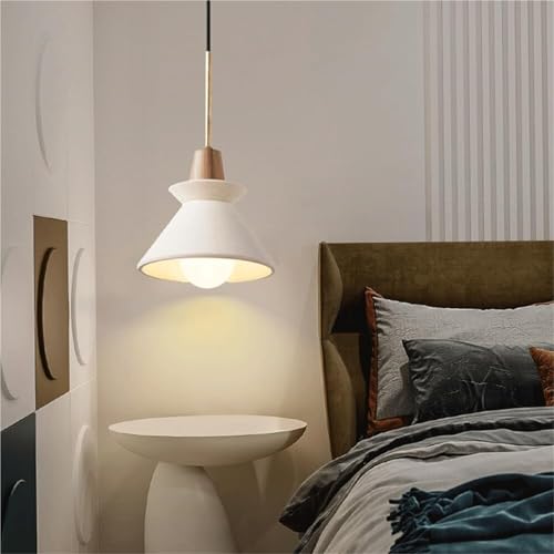 Chandelier en béton E27 de 20cm style industriel et ciment moderne