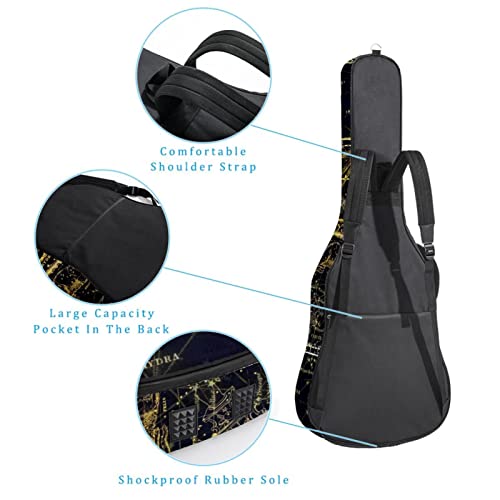 Hondank Housse pour guitare acoustique – Blanc/jaune – Motif papillon coloré – 1 cm d’épaisseur – Étanche – 101,6 cm… - Les Beatles, Paul McCartney, John Lennon, RIngo Starr, George Harrison Hondank Housse pour guitare acoustique - Blanc/jaune - Motif papillon coloré - 1 cm d'épaisseur - Étanche - 101,6 cm… – Image 4