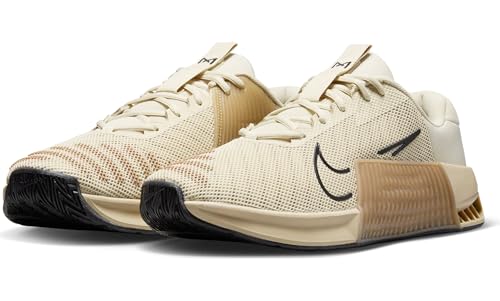 Nike Metcon 9 Men's Workout Shoes (DZ2617-200, Light Khaki/Desert Khaki/Parachute Beige/Black)2