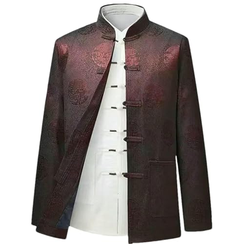 Costume de kung-fu pour hommes, une élégante veste de fête pour l'automne