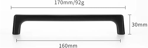 Miniatura 22 de EVURU Manija de gabinete de latón gris perla, manijas de puerta de gabinete de aleación de zinc, tiradores de cajones de muebles de cocina