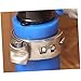 KALLORY 20Pcs Stainless Steel Hose Clips Durable Single Ear Hose Clamps for Securing Hoses Pipes and Fuel Lines Home Automotive and Industrial Applications Silver