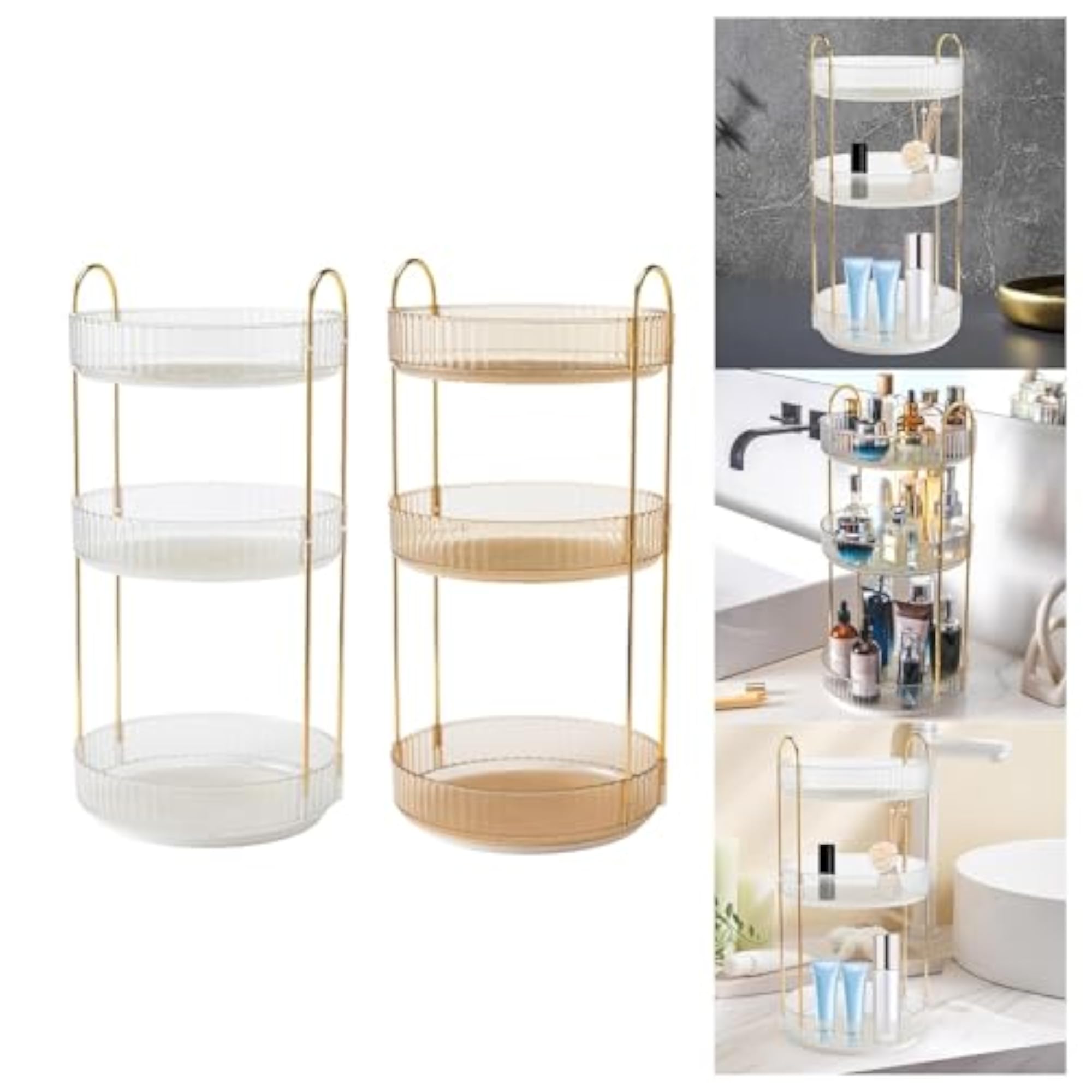 360° Rotating Perfume Organizer Display Case