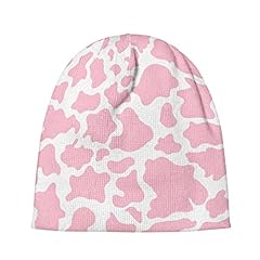 Cow Print Pink White