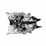 Cow Print Rug Faux Fur Rug Hide Area Rug ,2ft X 3ft, Carpet Faux Cow Skin Fur Animal Print Rugs for