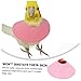 TOYANDONA Bird Neck Collar Microfiber Biting Cone for Parrots Protective Neck Cover for from Injury Surgery Durable and Easy to Use Design