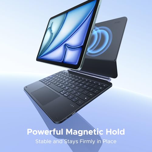 UGREEN 11 Inch Case with Keyboard, Easy-Set Magnetic Stand, Magic-Style Case Keyboard for iPad Air 11 Inch (M4/M3/M2, 2026/2025/2024), iPad Pro 11 inch(1st/2nd/3rd/4th Gen) and iPad Air 4th/5th Gen by UGREEN - Used condition - Image 3