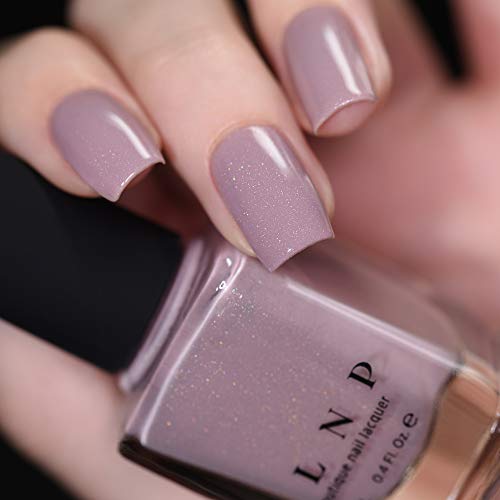 Ilnp Internship - Dusty Plum Neutral Nail Polish, Subtle Holographic, Chip Resistant, 7-Free, Non-Toxic, Vegan, Cruelty Free, 12Ml #TOP2