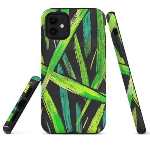 HYPESTYLE Grass Phone Case Compatible with iPhone 16 15 14 13 12 Compatible with Samsung Galaxy S25 S24 S23 FE S22 Ultra Dual Layer Sturdy Shockproof