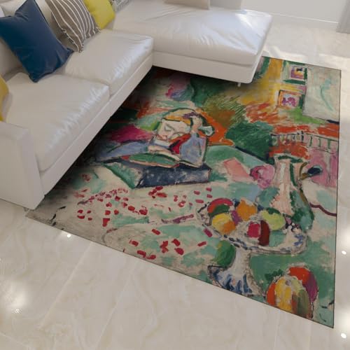Tapis 200x300cm Henri Matisse pour salon lavable en machine style art fauve - 3
