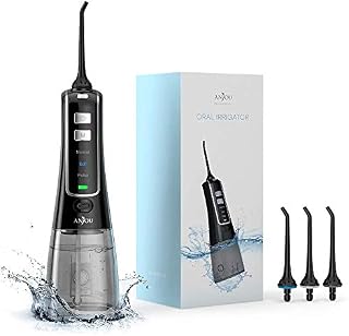 Water Flosser Professional Cordless Dental 300 ML Oral Irrigator, IPX7 Waterproof 3 Modes