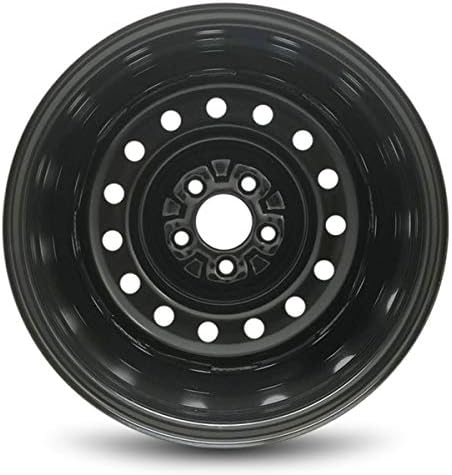 New OEM Replacement Wheel for 2013-2018 Nissan Altima 16x7 inch Steel Rim Painted Black Fit 215/60R16