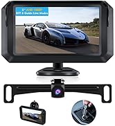  Backup Camera 5’’1080P AHD Back up Camera Rear View Camera Backup Camera for Car L...