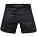 Meister Hybrid Mid-Thigh Board Shorts for Boxing, MMA & Muay Thai - Black Enigma - 5.5