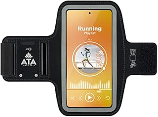 Running Armband for Samsung S22+ / S21+ / S20+ Non-Slip Sweat-proof Sports Phone Holder with Key/Headphone slots Phones up to 6.8 S10 / S9 Plus