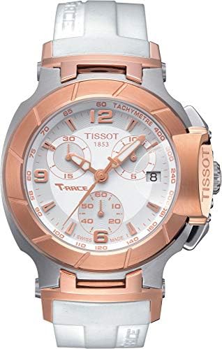 Tissot Women's T048.217.27.017.00 White Dial T Race Watch