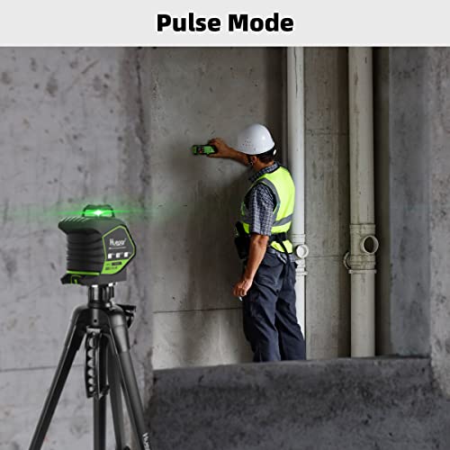 Huepar Green Laser Level Self-Leveling Cross Line With 2 Plumb Dots Laser Tool -360 Horizontal Line&Vertical Beam 6211Cg #TOP5