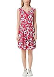  s.Oliver RED LABEL Damen Print-Kleid aus Baumwollsatin red AOP 40