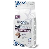 Monge Dog Vetsolution Cibo Secco per Cani, Gastrointestinal gusto Pollo e Uova, Sacco da 2 Kg