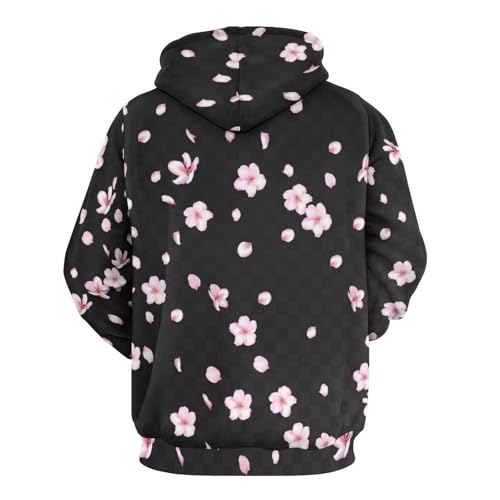 Sweatshirt pull à fleurs pour des journées cocooning en S