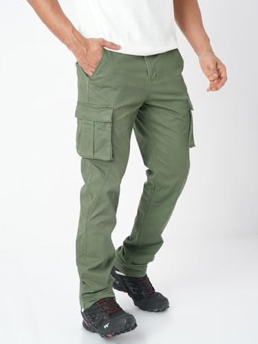 Image of Wildcraft 6 Pocket Cargo Pant, Classic Fit