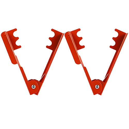 Yardwe 4 peças decapantes remoção de rebarbas e kit vermelho haste alicate manual ferramenta de ferr