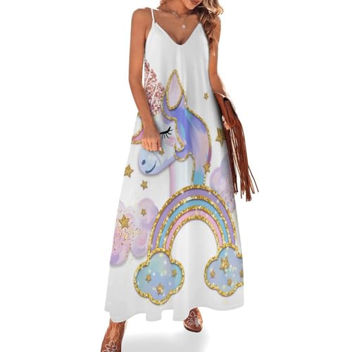 Robe longue femme ete Licorne Doree une coupe maxi d'une finition soignee