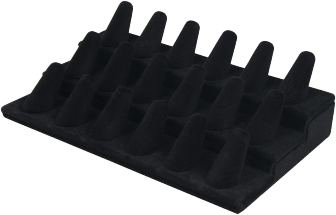 Ring Storage Rack Display Shelf Display Shelves Jewelry Ring Holder Ring Rack Jewelry Stands Ring Display Rack Ring Display Stand Finger Ring Display Jewelry Rack Fleece