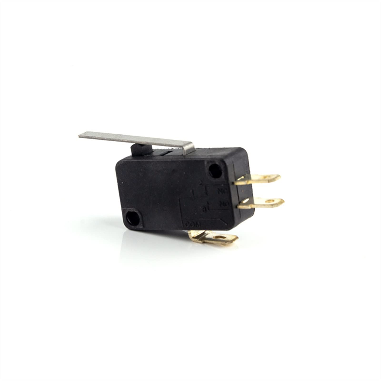 GJEXXPTST Limit Switch KW7-0 KW7-1 KW7-2 KW7-3 KW7-9 Micro 16A 250VAC SPDT Momentary Travel 1NO1NC Lever Roller(Kw7-1)