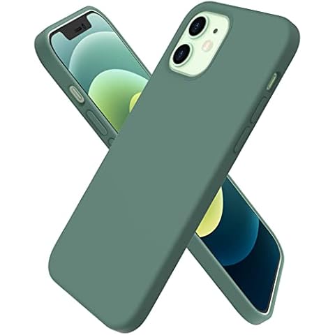 ORNARTO Slim Silicone Case for iPhone 12/12 Pro Cover