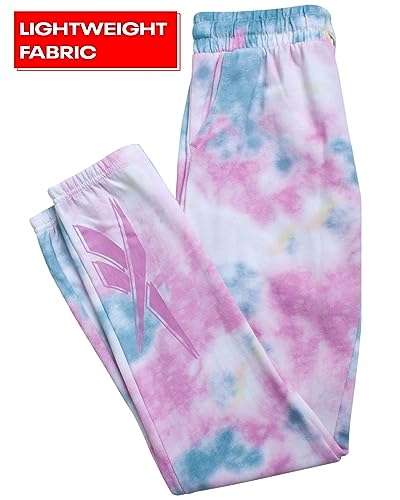 Reebok girls sweatpants active fleece cargo joggers tie dye - 5