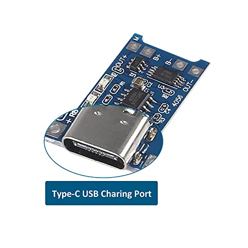 20pcs TP4056 Type-C USB 5V 1A 18650 Lithium Battery Charger Module Li-ion Charging Board TC4056A with Dual Protection Function3
