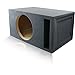 4.0 Cu. Ft. Ported/Vented MDF Sub Woofer Enclosure Box [Black] for Car Subwoofer(s) (4.0 ft^3 @ 32Hz) | Premium MDF Construction | Made in U.S.A. (Single 15