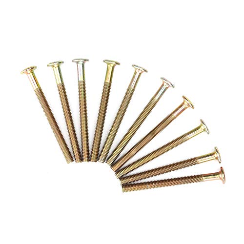 Perno de Muebles de Acero de Carbono de 70 Mm, Nueces de Conector de Cañón de 6 Mm, Madera de Unión, Tablas, Encimeras de Cocina, Gabinetes, Armarios, Excelentes Sujetadores de