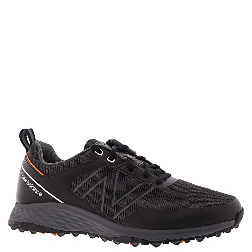 New Balance New Balance Men's Fresh Foam Contend Golf Shoe, Black/Grey, 9