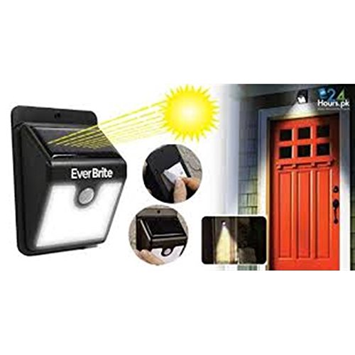 LUMINARIA SENSOR ANUNCIADOR DE PRESENÇA COM PLACA SOLAR PARA AMBIENTES EXTERNOS