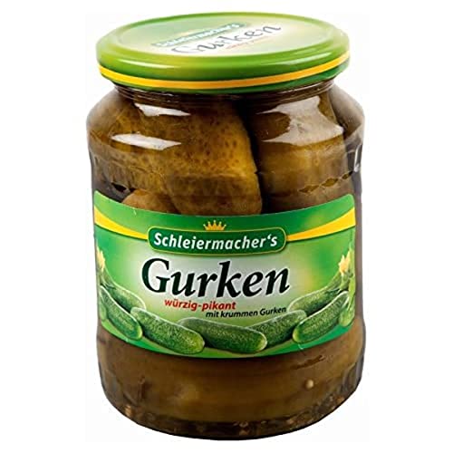 Pepinillos agridulces Gurken, 670 gramos