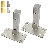 ✎ [Facile à installer] : fournissez des accessoires complets pour résoudre vos problèmes de matériel d'installation. Il vous suffit d'utiliser des outils de bricolage de base sans aucune compétence particulière pour installer ces supports muraux sur divers murs (murs de briques, murs de plaques de plâtre, murs de pierre, béton).