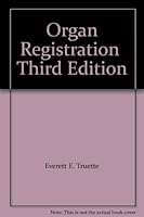 Organ Registration Third Edition B000ZG09I2 Book Cover