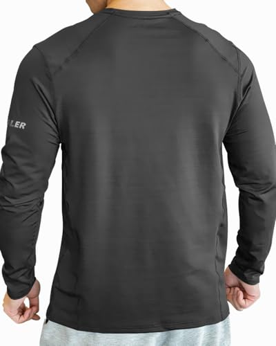 Image of Noble Monk Mens Polyester Solid Regular Fit T-Shirt