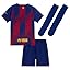 Deep Royal Blue / Red