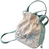 Generisch Bolso de mano clásico chino para mujer, diseño retro de gran capacidad, organizador de bolsos de elegante para exteriores, viajes, viajes, verde, ver descripción