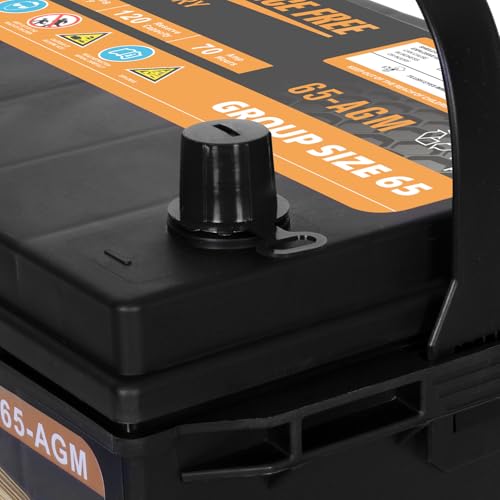 Image of BCI Group 65 AGM Car Battery, 12V 70Ah 750CCA Automotive Battery Premium Maintenance Free, 120RC, 36 Months Warranty