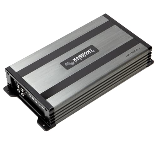 Harmony Audio HA-A800.1 Car Stereo Class D Amp Mono 1600 Watt Subwoofer Amplifier - 1 Ohm Stable - Includes Bass Remote by Harmony Audio - Image 7