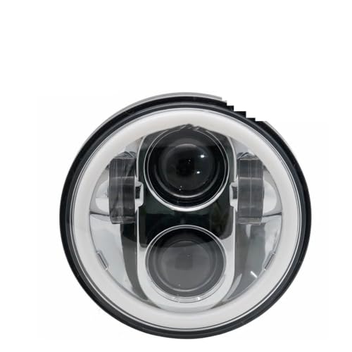 Phare de moto Sportster XL projecteur argenté pour vos road trips nocturnes