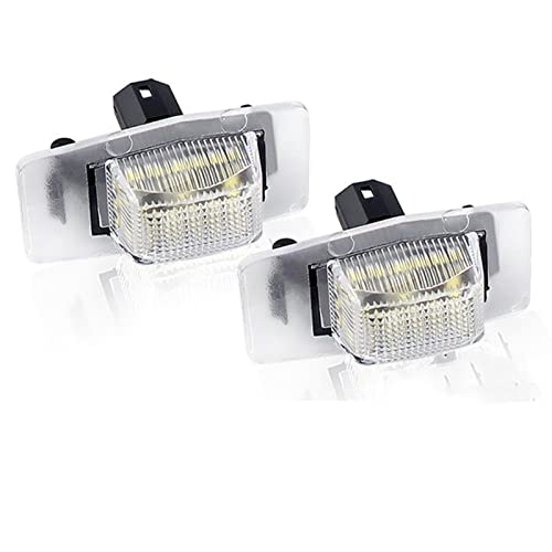 Luz de matrícula blanca que soluciona fallos de visibilidad en Mazda Protege